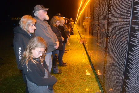 'Light The Night' Honors Vietnam Veterans Suffering From Effects Of Agent Orange
